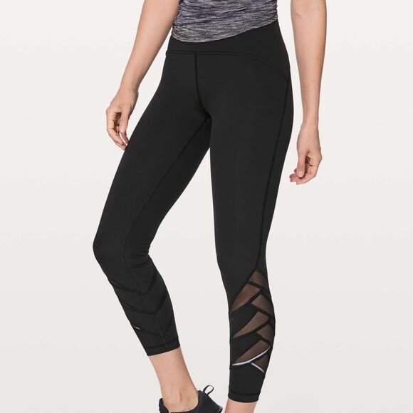 lululemon athletica Pants - Lululemon Motionful 7/8 Tights Black 2